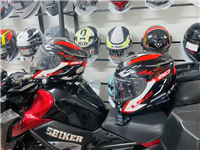 MŨ LS2 FF327 ĐỎ TRẮNG thanh lý - L
